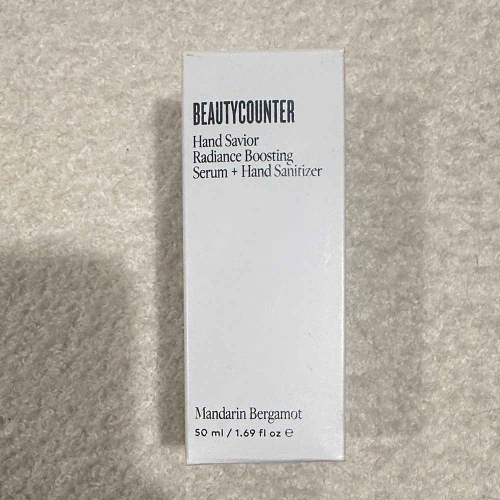 Beautycounter Hand Savoir Serum + Sanitizer - NIB